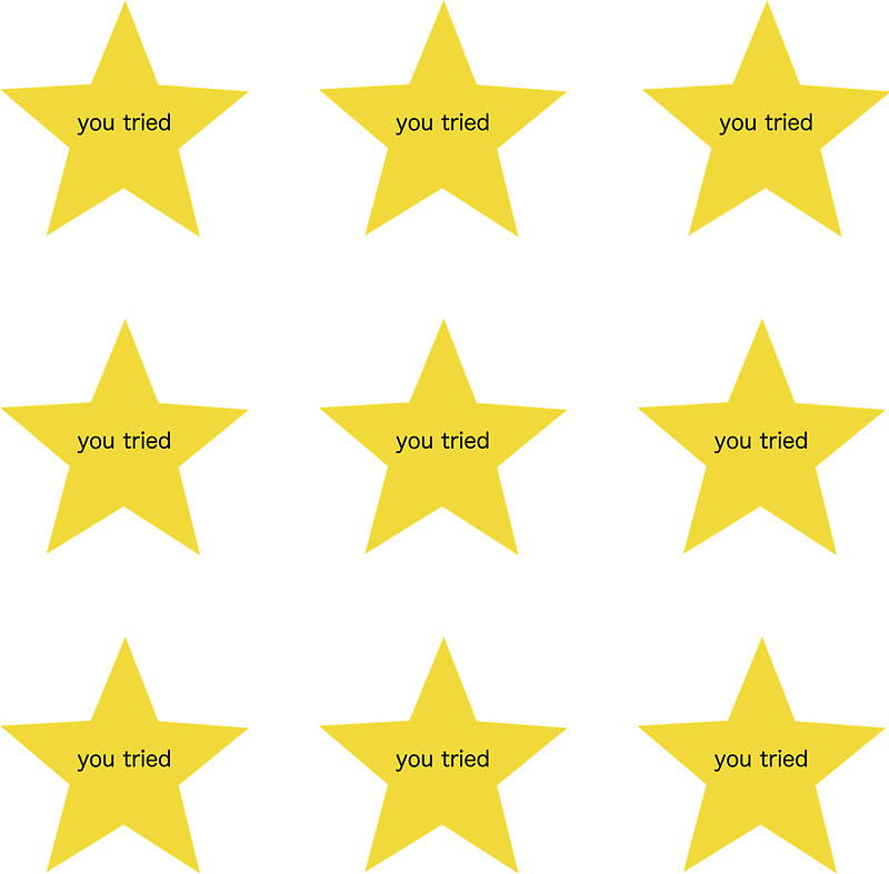 800x787 Adult Gold Stars