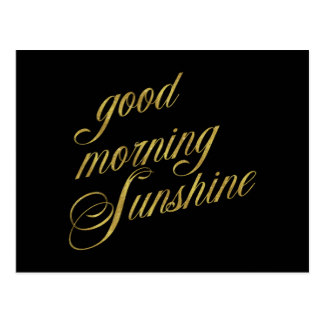 324x324 Good Morning Sunshine Postcards Zazzle