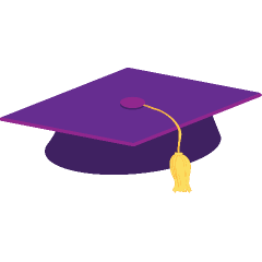 240x240 Purple Graduation Cap Clip Art Purple Graduation Cap Clip Art