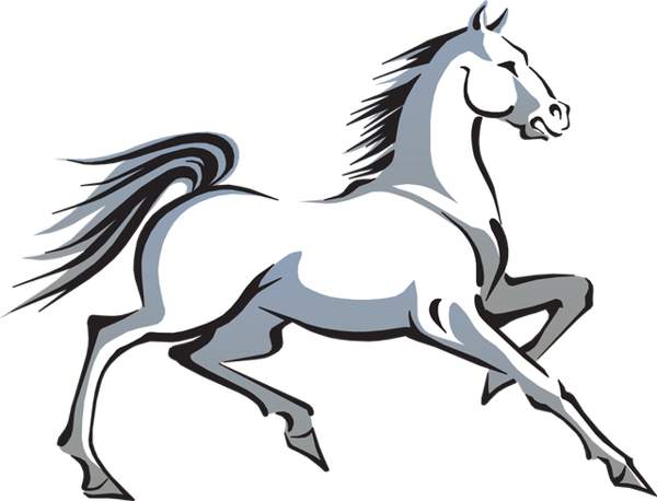 600x458 Horse Clip Art Black And White Free Clipart Images
