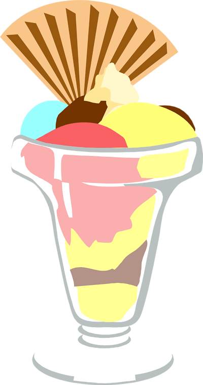 400x758 Free Clip Art Ice Cream Sundae Clipart 4