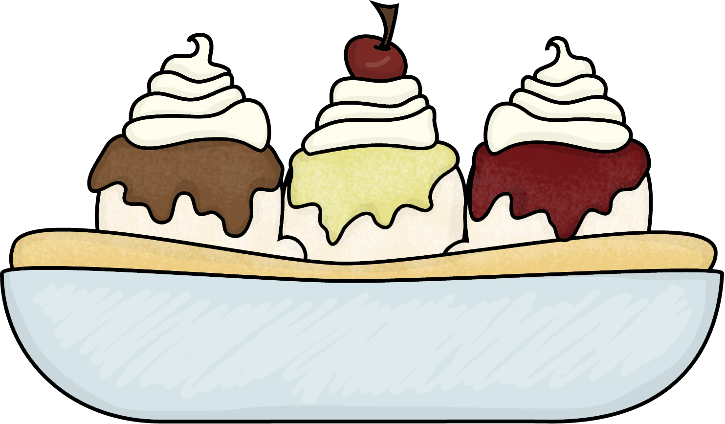 1483x867 Ice Cream Sundae Free Ice Cream Bowl Clipart Image 0 Sundae Clip