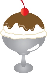 194x300 Sundae Clipart Image