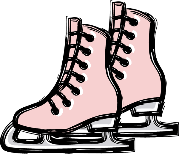 600x518 Cliparts Hockey Skates