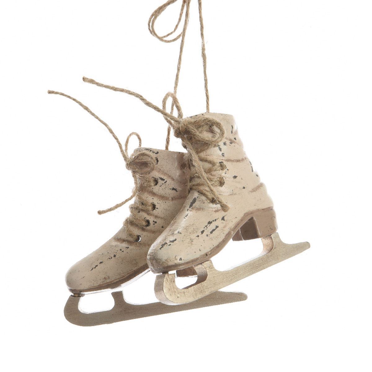 1200x1200 Wooden Ice Skates Christmas Decoration. Hes
