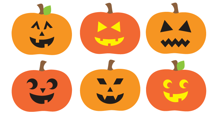 700x366 Jack O Lantern Cut Files + Clip Art