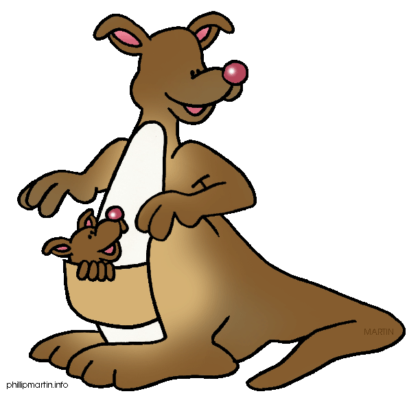 612x576 Clip Art Kangaroo Clipart Image 3