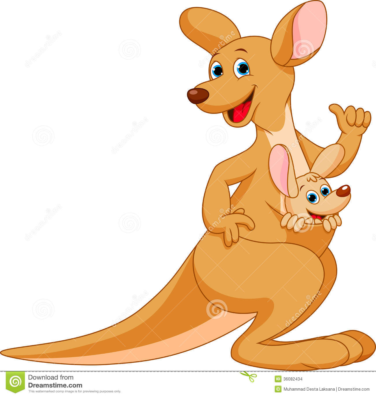 1300x1374 Kangaroo Clip Art Free Download Images
