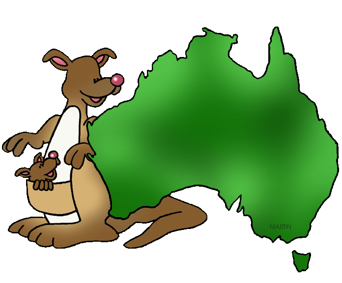 696x576 Kangaroo Clipart Green
