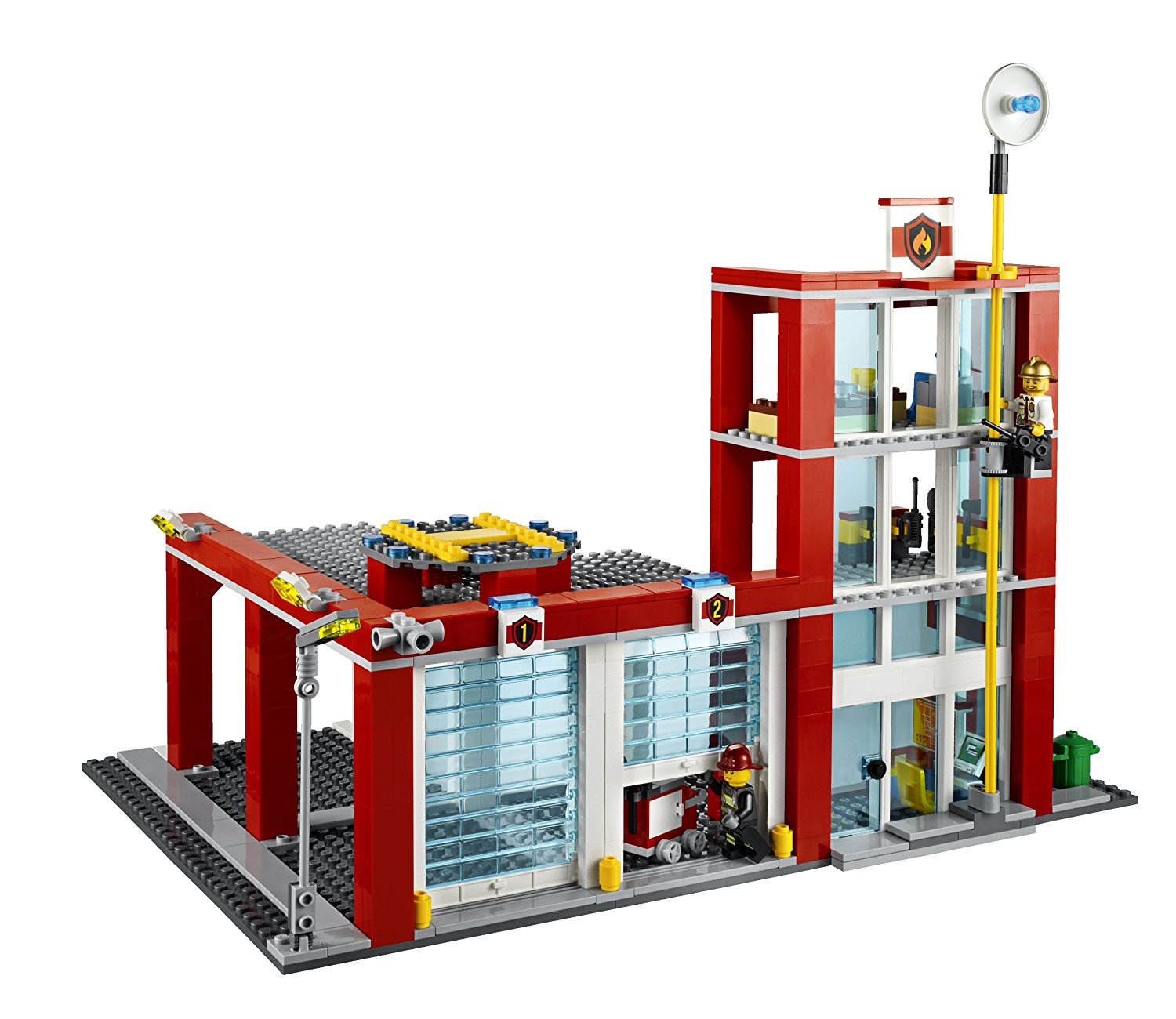 1500x1300 Lego City Fire Station 60004 Toys Amp Games