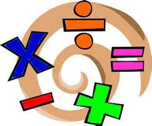 500x415 Math Symbols Clipart