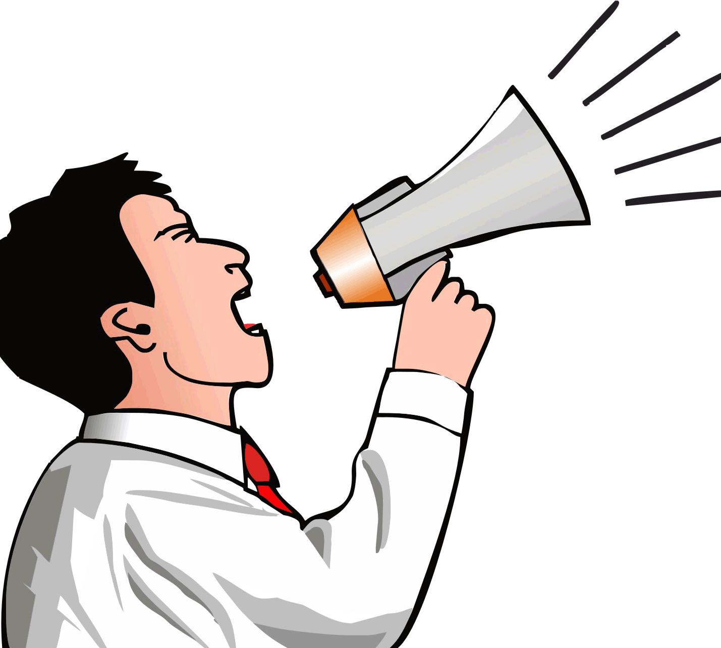 1429x1284 Free Megaphone Clipart Image