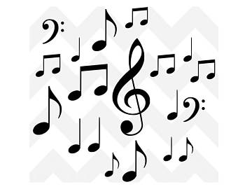 340x270 Musical Notes Etsy