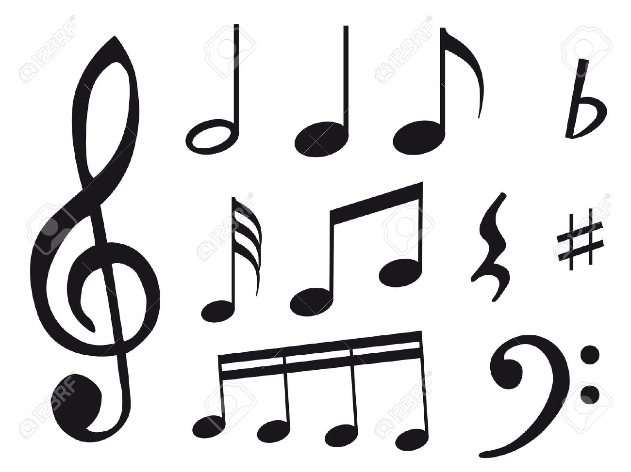 1300x974 Pictures Of Music Notes And Symbols Group