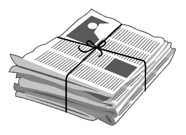 720x524 Journalist Clipart Recycling Paper