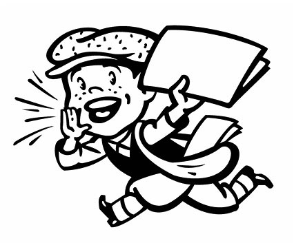 426x353 Newspaper Clipart 3 Image