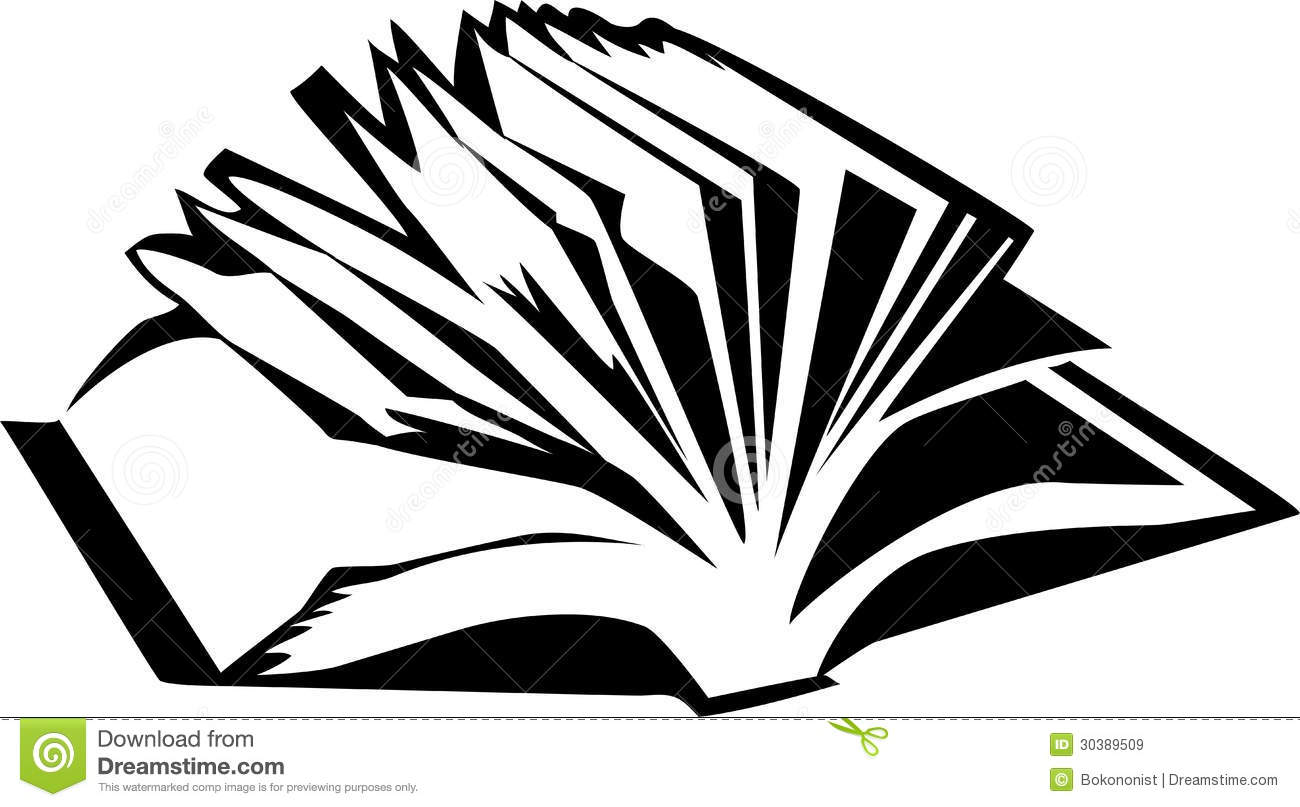 1300x807 Open Book Black And White Clipart