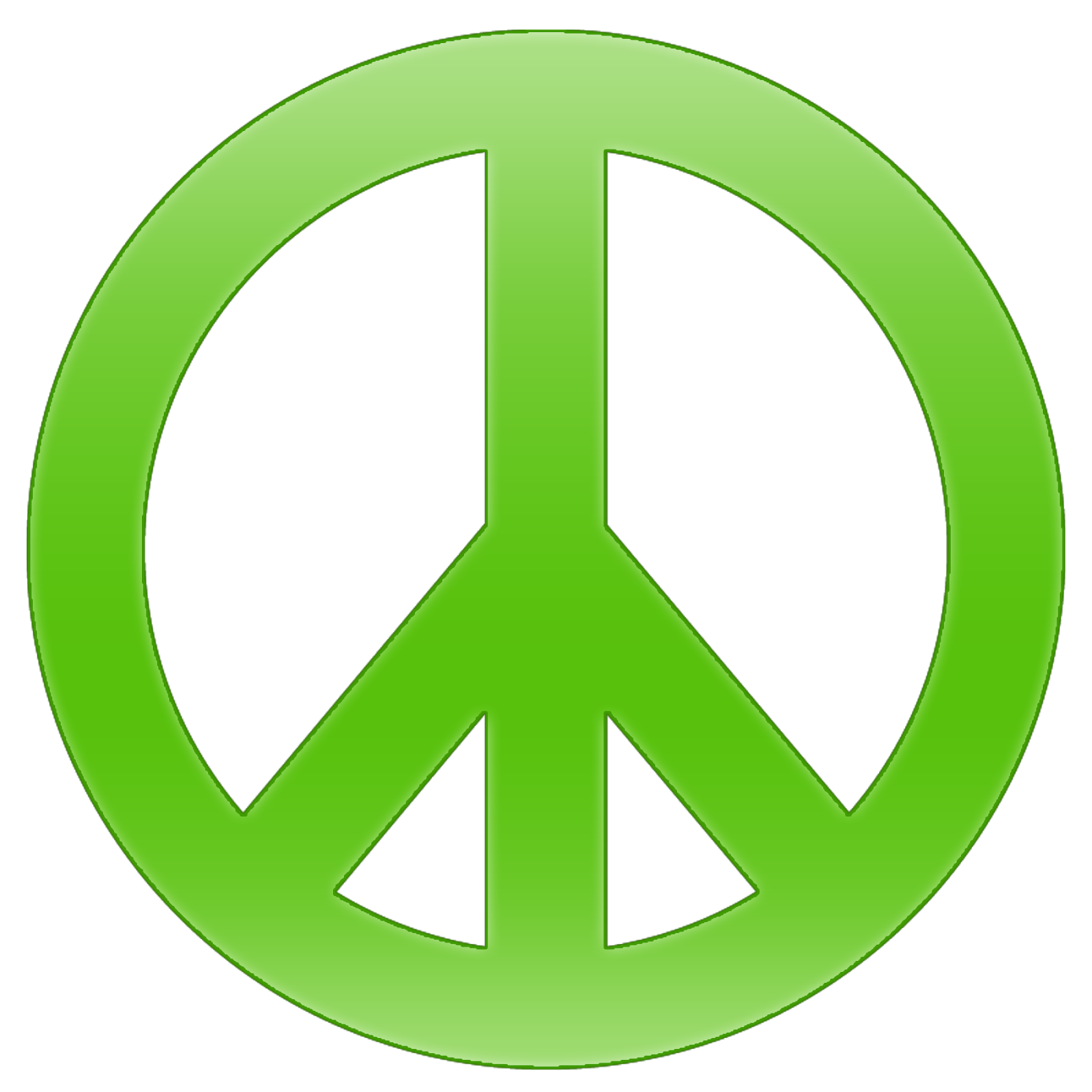 1600x1600 Peace Sign Clipart Transparent