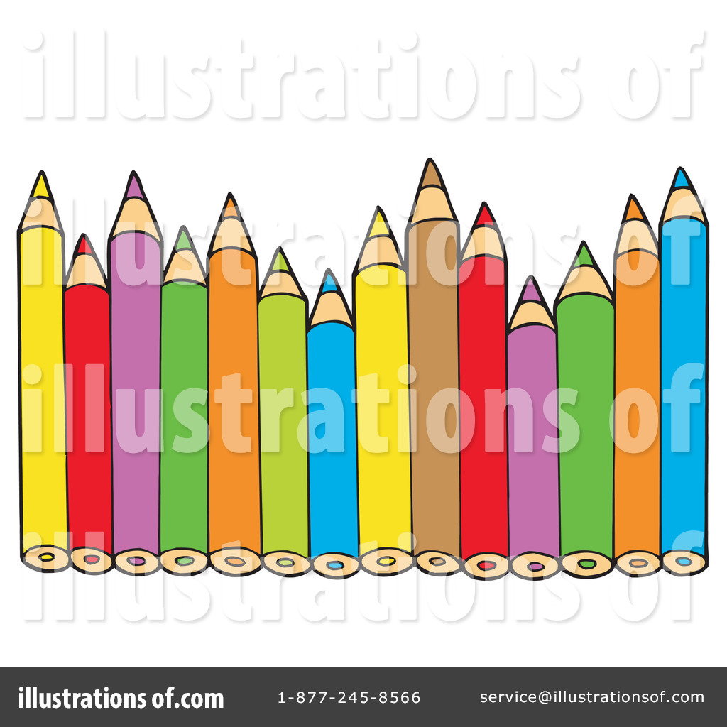 1024x1024 Colored Pencils Clipart