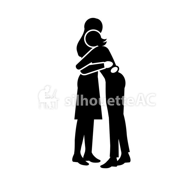750x750 Free Silhouettes 2 People, Talk, Icon