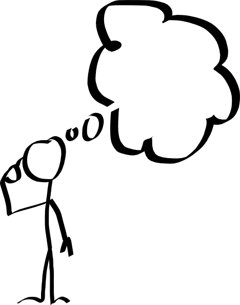 468x594 Clipart Thinking