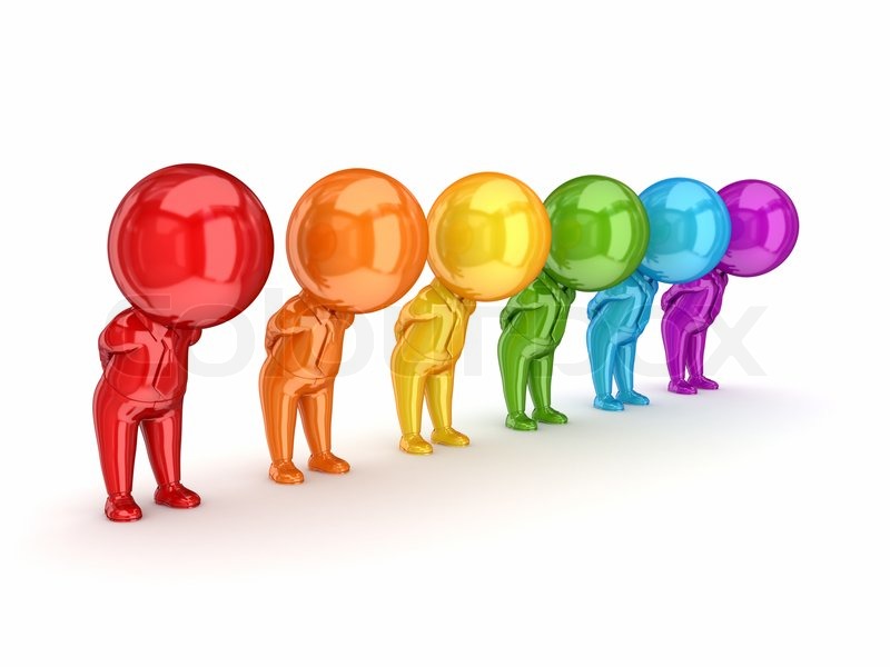 800x600 Thinking 3d Small People Stock Photo Colourbox