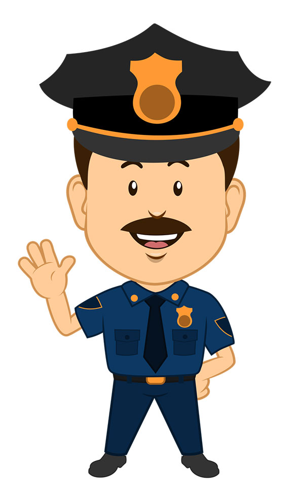 600x988 Clipart Police Officer