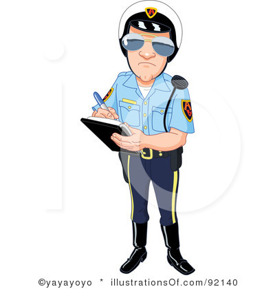 400x420 Traffic Clipart Policman