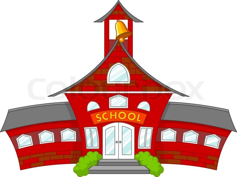 800x596 School Stock Vector Colourbox