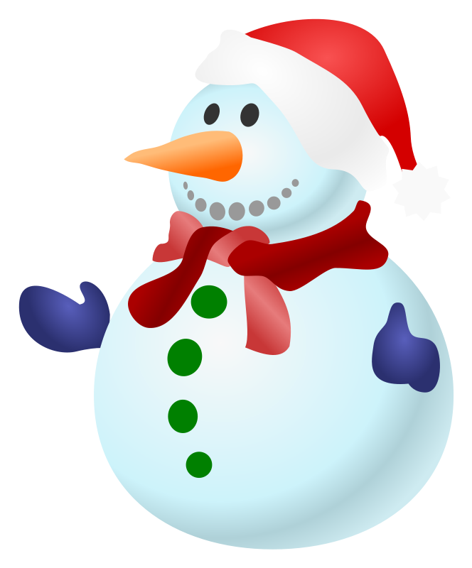 664x800 Free Snowman Clipart Images 3