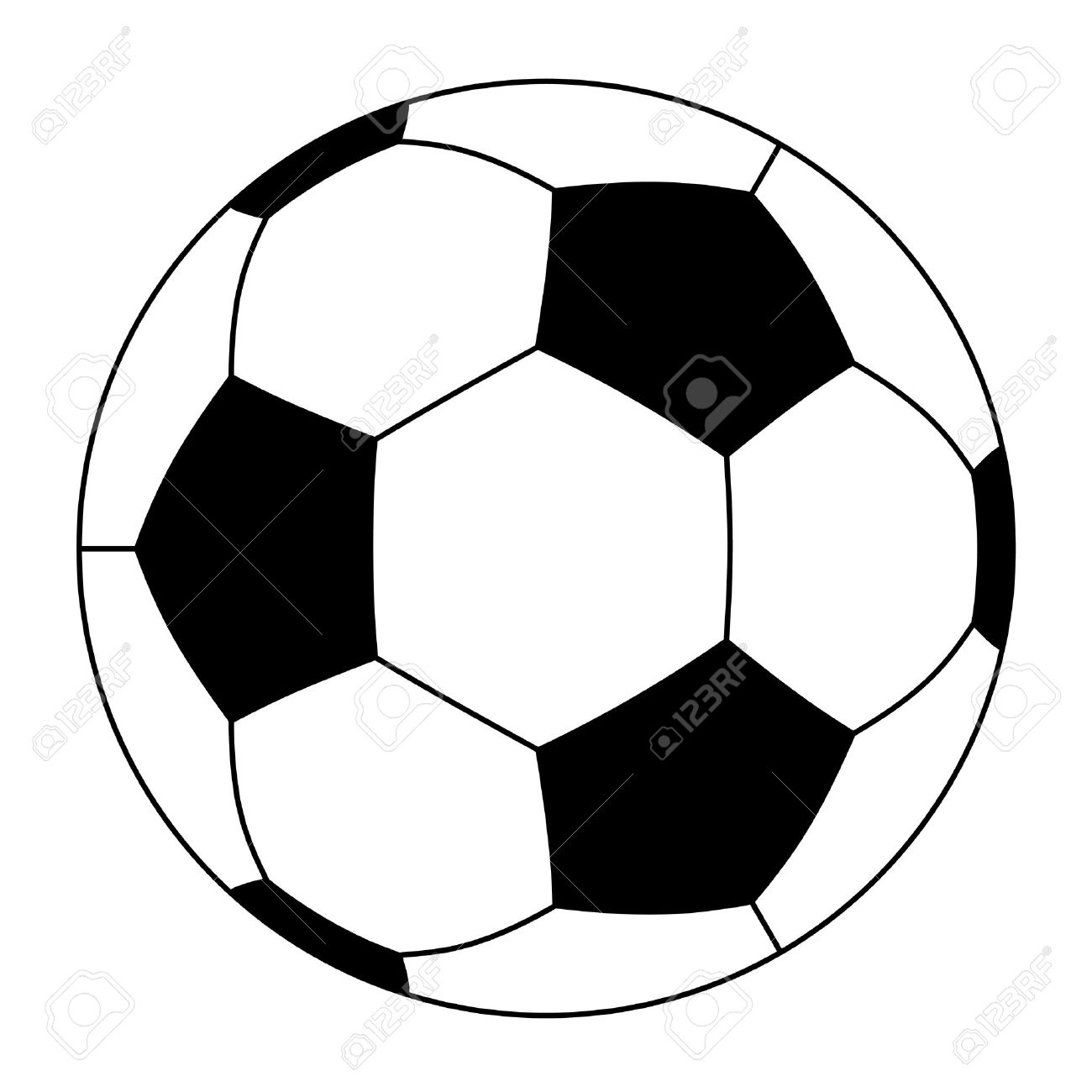 1300x1300 Vector Soccer Ball Royalty Free Cliparts, Vectors, And Stock