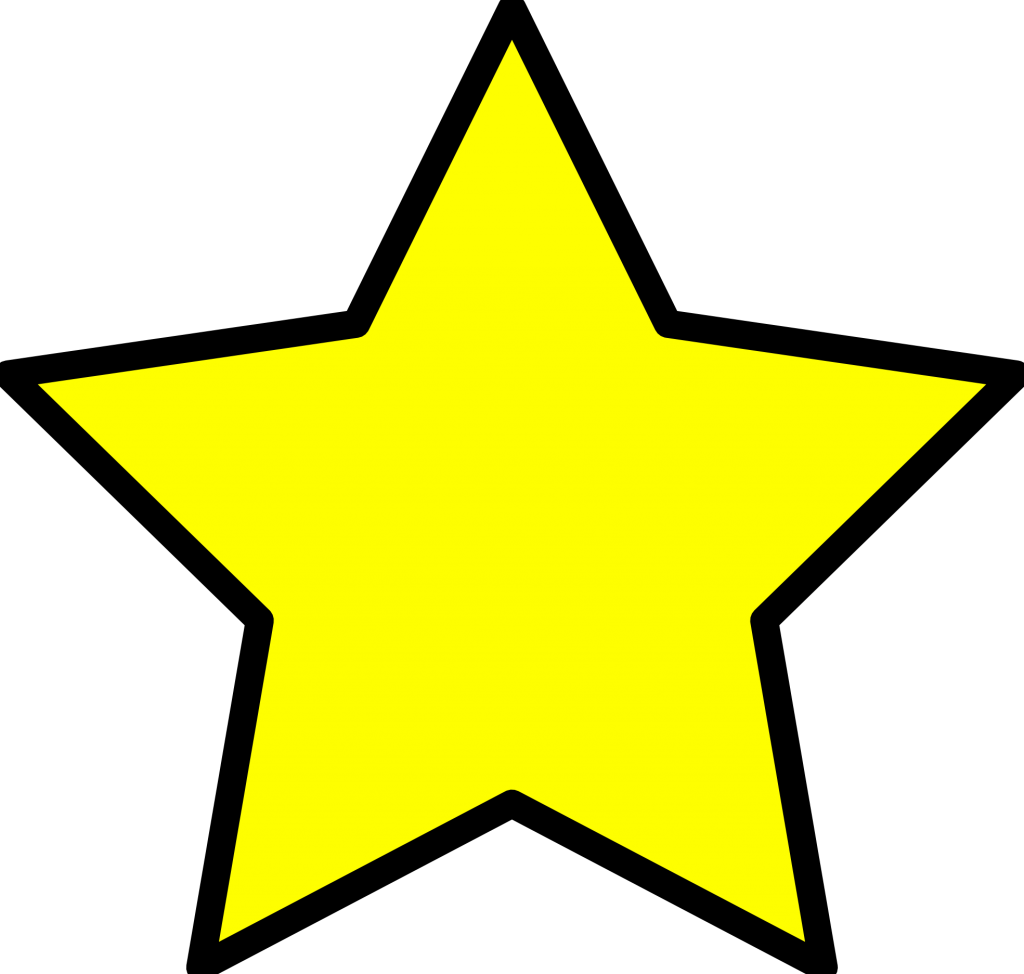 1024x974 Star Clip Art