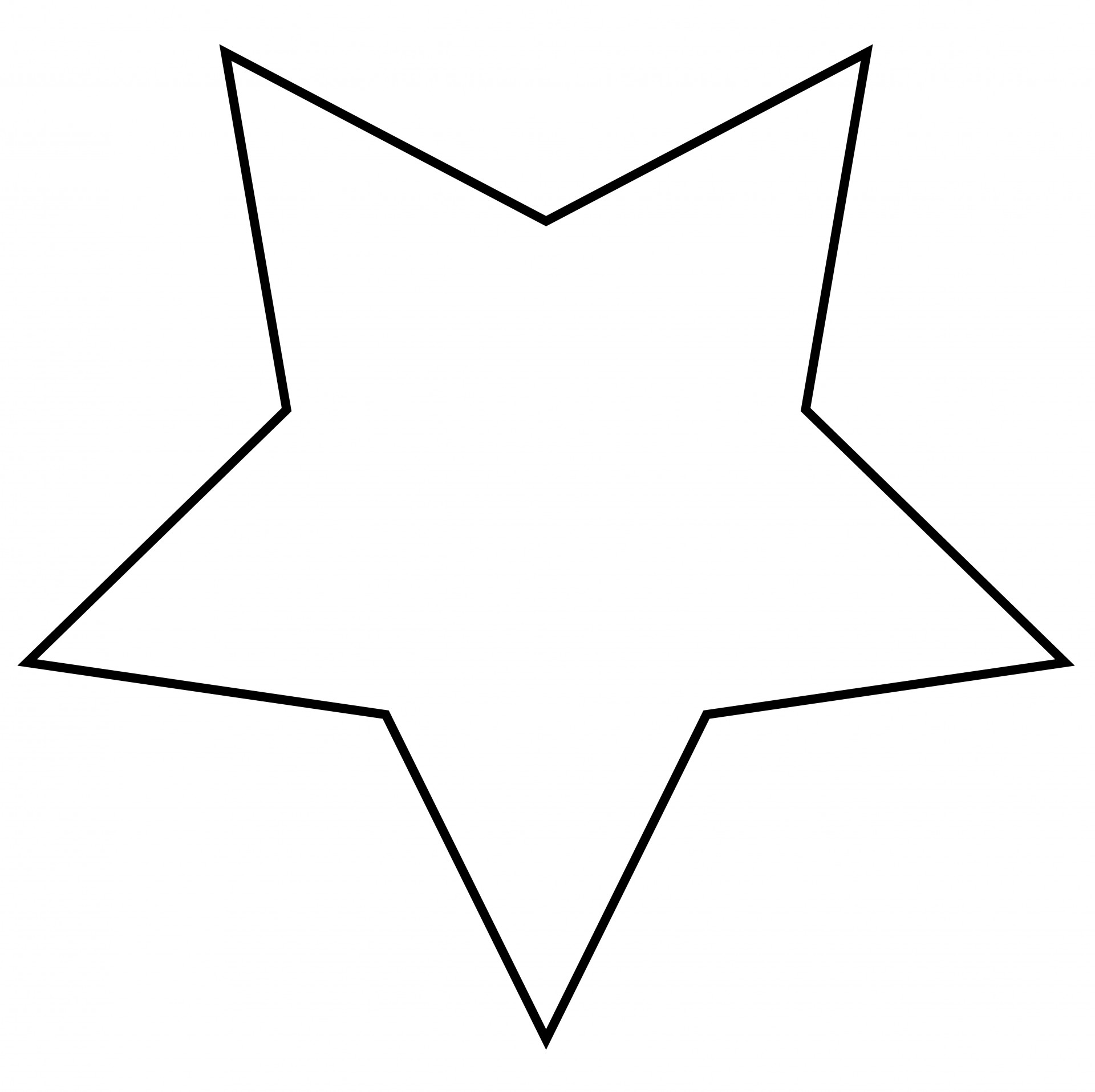 1920x1915 Stars Clipart Star Outline