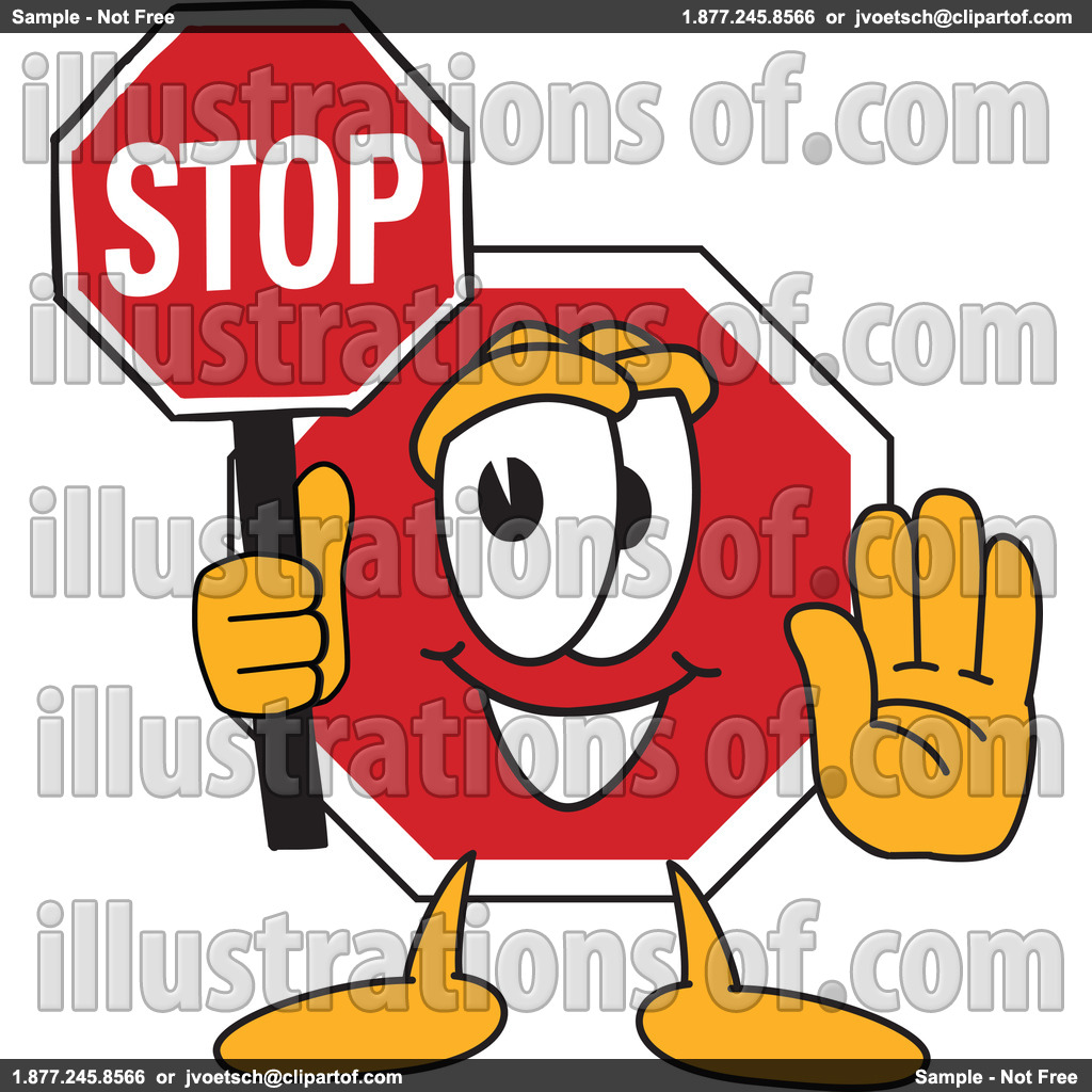 1024x1024 Stop Sign Border Clip Art