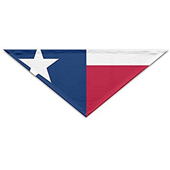 350x350 Texas Flag Dog Bandana
