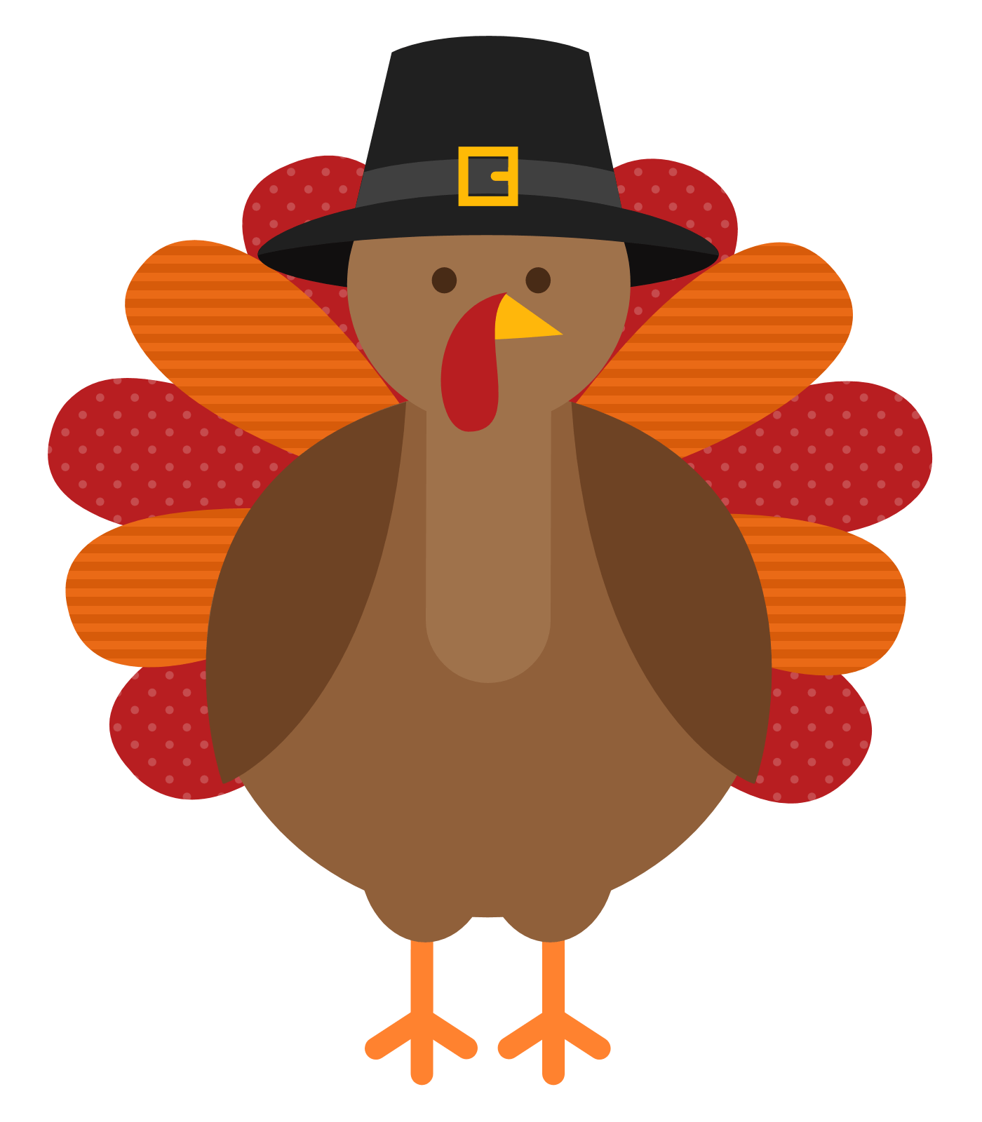 1400x1600 Thanksgiving Turkey Transparent Png