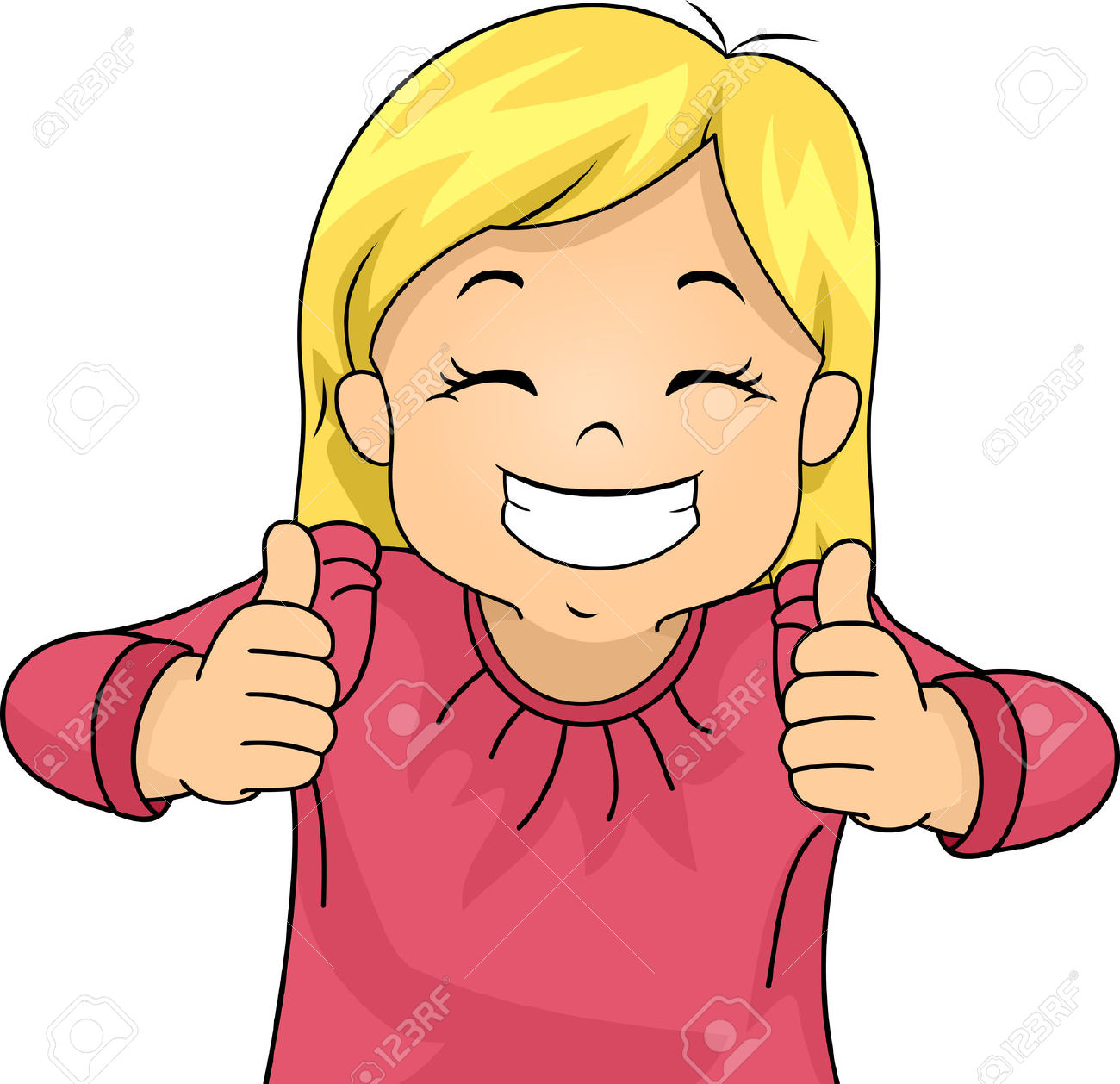1300x1258 Girl Clipart Thumbs Up