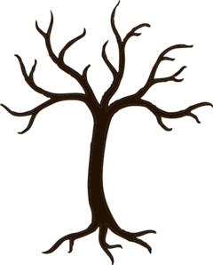 240x298 Tree Without Branches Clip Art