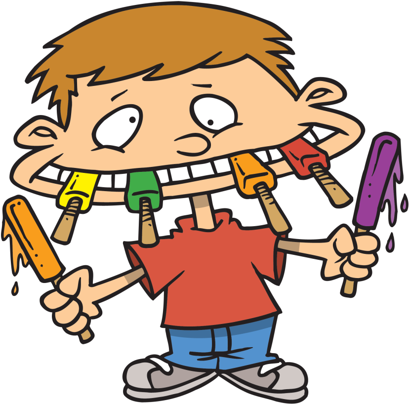 830x820 Clipart On Junk Food