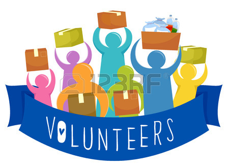 450x328 Stickman Illustration Featuring A Group Of People In Hard Hats