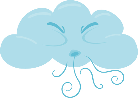 441x316 Wind Clipart Transparent Background