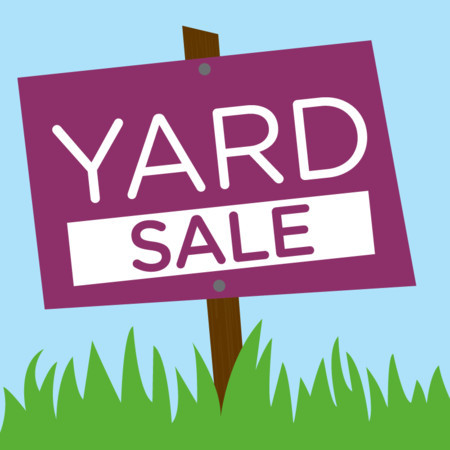 450x450 Yard Sale Signs Clipart