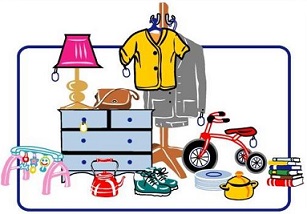 307x214 Yard Sale Clipart