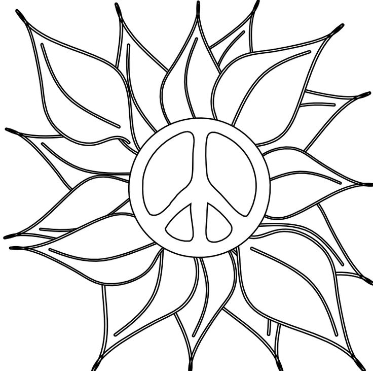 736x731 15 Best Peace Man Images Beach, Coloring Book