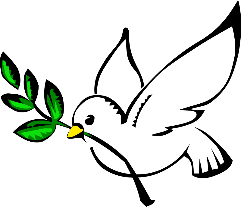 800x687 Peace Sign Clipart Dove