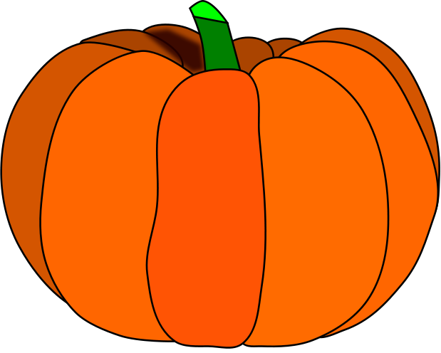 619x496 Pumpkins Clipart