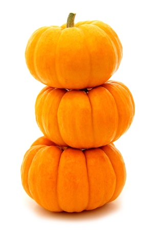 299x448 Stacked Pumpkins Clipart