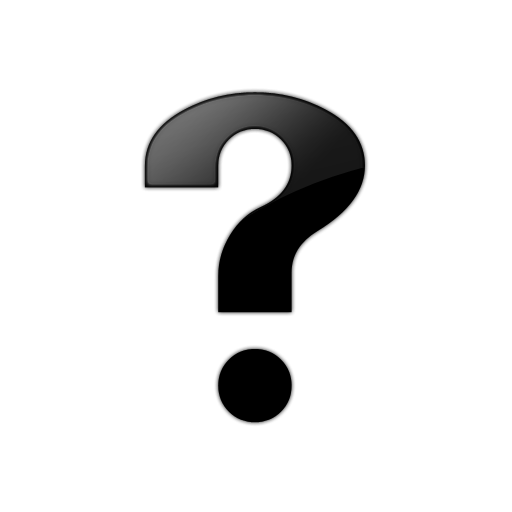 512x512 Question Mark Clipart Transparent Background