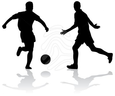400x333 Football Team Players Clipart
