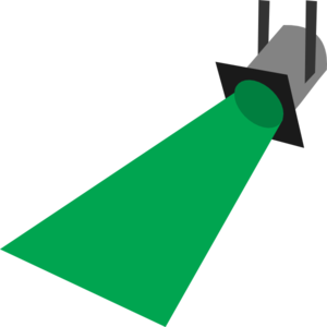 300x300 Cartoon Spotlight Clipart 2 Image 2